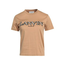 【送料無料】 ランバン レディース Tシャツ トップス T-shirts Camel