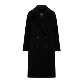 【送料無料】 チンツィア ロッカ レディース ジャケット＆ブルゾン アウター Coats Black