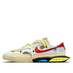 Nike �i�C�L �����Y �X�j�[�J�[ �yNike x Off-White Blazer Low 'White University Red' DH7863-100�z �T�C�Y US_6(24.0cm)