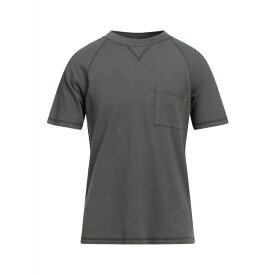 【送料無料】 アルファス テューディオ メンズ Tシャツ トップス T-shirts Military green