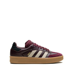 �A�f�B�_�X �����Y �X�j�[�J�[ �V���[�Y Samba xlg maroon sneakers Red