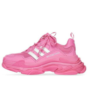 Balenciaga �o�����V�A�K ���f�B�[�X �X�j�[�J�[ �y(WMNS) Balenciaga Triple S Sneaker x Adidas 'Neon Pink' 712764W2ZB65590�z �T�C�Y US_8(25.0cm)