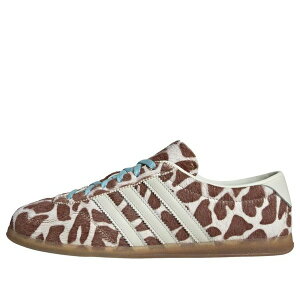 adidas �A�f�B�_�X ���f�B�[�X �X�j�[�J�[ �y(WMNS) adidas Gazelle Lo Pro 'Giraffe Print Crystal Linen Gum' KH9013�z �T�C�Y US_6.5(23.5cm)