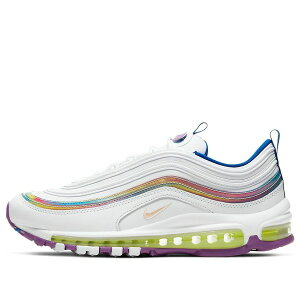 Nike �i�C�L ���f�B�[�X �X�j�[�J�[ �y(WMNS) Nike Air Max 97 SE 'White Iridescent Stripes' CW2456-100�z �T�C�Y US_5.5(22.5cm)