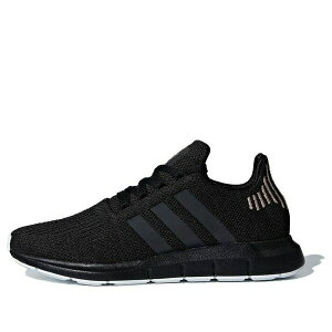 adidas �A�f�B�_�X ���f�B�[�X �X�j�[�J�[ �y(WMNS) adidas Swift Run 'Core Black' B37723�z �T�C�Y US_5.5(22.5cm)