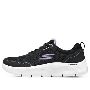 Skechers �X�P�b�`���[�Y ���f�B�[�X �X�j�[�J�[ �y(WMNS) Skechers Go Walk Flex 'Night Galaxy - Black Lavender' 124977-BKLV�z �T�C�Y US_6(23.0cm)