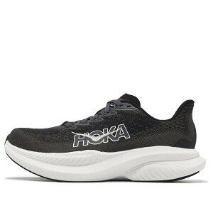 HOKA ONE ONE �z�J�I�l�I�l ���f�B�[�X �X�j�[�J�[ �y(WMNS) HOKA ONE ONE Mach 6 Wide 'Black White' 1147834-BWHT�z �T�C�Y US_9.5(26.5cm)