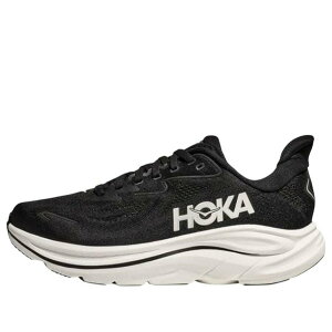 HOKA ONE ONE �z�J�I�l�I�l ���f�B�[�X �X�j�[�J�[ �y(WMNS) HOKA ONE ONE Clifton 10 Wide 'Black White' 1162050-BWHT�z �T�C�Y US_8(25.0cm)