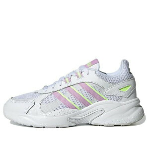adidas �A�f�B�_�X ���f�B�[�X �X�j�[�J�[ �y(WMNS) adidas neo Crazychaos Shadow 'White Pink Green' FZ1289�z �T�C�Y US_7(24.0cm)