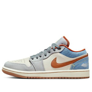 Jordan �W���[�_�� ���f�B�[�X �X�j�[�J�[ �y(WMNS) Air Jordan 1 Low 'Denim Phantom' FZ5045-091�z �T�C�Y US_W_11