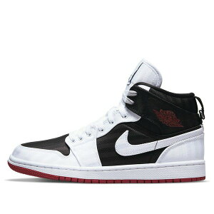 Jordan �W���[�_�� ���f�B�[�X �X�j�[�J�[ �y(WMNS) Air Jordan 1 Mid SE Utility 'White Black Gym Red' DD9338-016�z �T�C�Y US_W_10.5