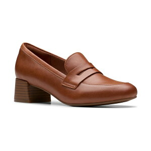 N[NX fB[X Xb|E[t@[ V[Y Women's Iridessa Sky Slip-On Pumps Dark Tan Leather