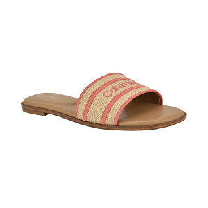 JoNC fB[X T_ V[Y Kendell Flat Slip-On Casual Sandals Natural/Pink
