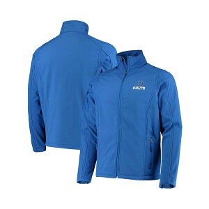 _ubN Y WPbgu] AE^[ Men's Royal Indianapolis Colts Sonoma Softshell Full-Zip Jacket Royal