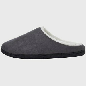 アルパイン スイス メンズ サンダル シューズ Mens Memory Foam Clog Slippers Indoor Comfort Slip On House Shoes Gray