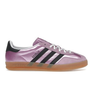 adidas �A�f�B�_�X ���f�B�[�X �X�j�[�J�[ �yadidas Gazelle Indoor Bliss Lilac Black (Women's)�z �T�C�Y US_9.5(26.5cm) Bliss Lilac/Core Black/Supplier Colour