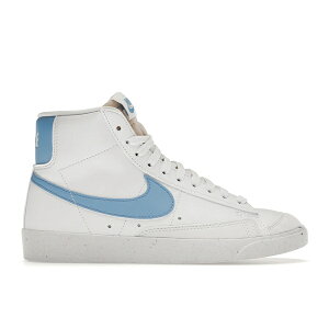 Nike �i�C�L ���f�B�[�X �X�j�[�J�[ �yNike Blazer Mid 77 Next Nature University Blue (Women's)�z �T�C�Y US_6(23.0cm) White/University Blue