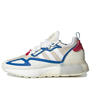 adidas AfB_X fB[X Xj[J[ y(WMNS) adidas originals ZX 2K Boost 'White Blue Red' FZ0220z TCY US_5(22.0cm)