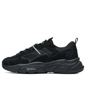 FILA tB fB[X Xj[J[ y(WMNS) FILA Wear-Resistant Running Shoes Black F12W131116FBKz TCY US_5.5(22.5cm)