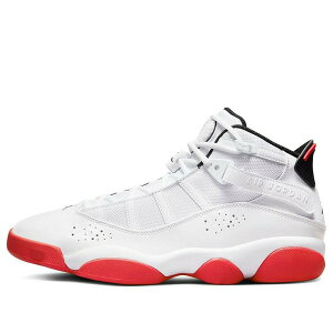 Jordan �W���[�_�� �����Y �X�j�[�J�[ �yAir Jordan 6 Rings 'White University Red' 322992-160�z �T�C�Y US_12.5(30.5cm)