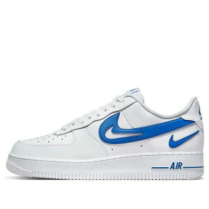 Nike �i�C�L �����Y �X�j�[�J�[ �yNike Air Force 1 '07 'Cut Out Swoosh - Game Royal' DR0143-100�z �T�C�Y US_11(29.0cm)