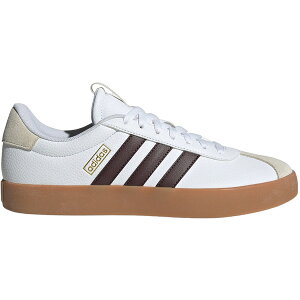 adidas AfB_X Y Xj[J[ yadidas Vl Court 3.0 Cloud White Shadow Brown Aluminiumz TCY US_11.5(29.5cm) Cloud White/Shadow Brown/Aluminium