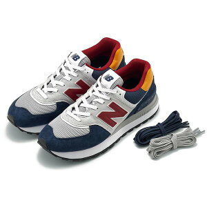 New Balance j[oX Y Xj[J[ yNew Balance 574 Legacy eYe Junya Watanabe MAN Grey Navyz TCY US_7(25.0cm) Grey/Navy/Orange