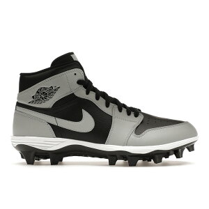 Jordan W[_ Y Xj[J[ yJordan 1 Mid TD Cleat Shadow 2.0z TCY US_M_14 Black/Light Smoke Grey-White