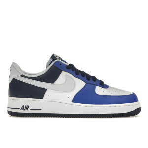 Nike �i�C�L �����Y �X�j�[�J�[ �yNike Air Force 1 Low '07 LV8 Game Royal Navy�z �T�C�Y US_M_15 White/Football Grey/Game Royal/Midnight Navy