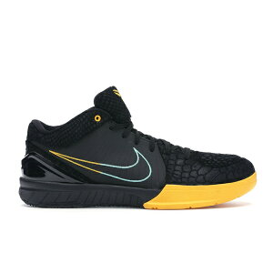 Nike �i�C�L �����Y �X�j�[�J�[ �yNike Kobe 4 Protro FTB Snake�z �T�C�Y US_7.5(25.5cm) Black/Aurora Green-University Gold
