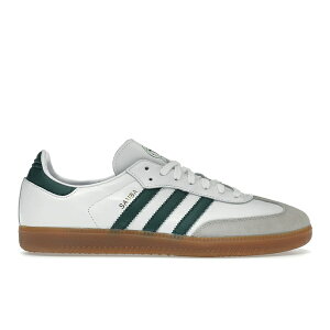 adidas �A�f�B�_�X �����Y �X�j�[�J�[ �yadidas Samba Team Mexico�z �T�C�Y US_6(24.0cm) Cloud White/Collegiate Green/Gum