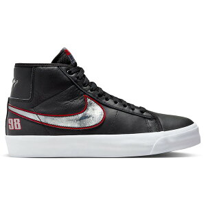 Nike �i�C�L �����Y �X�j�[�J�[ �yNike SB Zoom Blazer Mid Pro GT Grant Taylor El Camino�z �T�C�Y US_M_13 Black/University Red/White/Metallic Silver