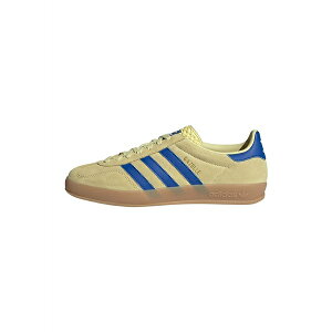 �A�f�B�_�X�I���W�i���X �����Y �X�j�[�J�[ �V���[�Y GAZELLE INDOOR - Trainers - powder yellow royal blue cloud white