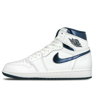 Air Jordan W[_ Y Xj[J[ yAir Jordan 1 Retro High OG 'Metallic Navy' 555088-106z TCY US_M_15