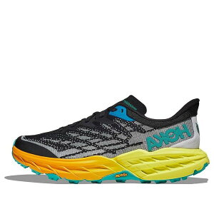 HOKA ONE ONE �z�J�I�l�I�l �����Y �X�j�[�J�[ �yHOKA ONE ONE Speedgoat 5 'Black Evening Primrose' 1123157-BEPR�z �T�C�Y US_9(27.0cm)