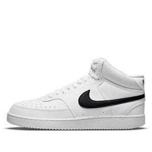 Nike �i�C�L �����Y �X�j�[�J�[ �yNike Court Vision Mid Next Nature 'White Black' DN3577-101�z �T�C�Y US_12(30.0cm)