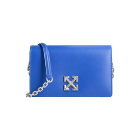 【送料無料】 オフホワイト レディース ハンドバッグ バッグ Cross-body bags Bright blue