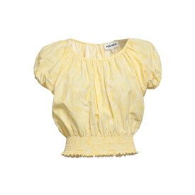 【送料無料】 ケンゾー レディース カットソー トップス Tops Light yellow