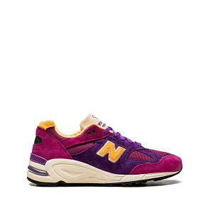 �j���[�o�����X �����Y �X�j�[�J�[ �V���[�Y 990v2 pink/purple sneakers Pink