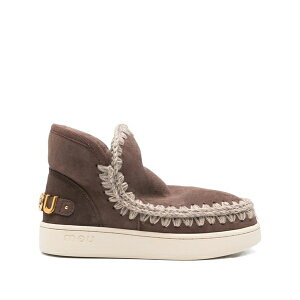 ���E ���f�B�[�X �u�[�c �V���[�Y 35mm sheepskin-lined ankle boots Brown