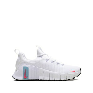 �i�C�L ���f�B�[�X �X�j�[�J�[ �V���[�Y Free metcon 6 wmns white denim turquoise sneakers White