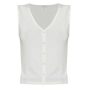 ���O�A���h�{�[�� ���f�B�[�X �J�b�g�\�[ �g�b�v�X Jackie vest White