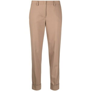 �t�@�r�A�i �t�B���b�s ���f�B�[�X �J�W���A���p���c �{�g���X Montefalco cropped trousers Brown