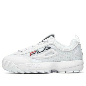 FILA �t�B�� ���f�B�[�X �X�j�[�J�[ �y(WMNS) FILA Disruptor sneakers white F12W021410FWT�z �T�C�Y US_8(25.0cm)