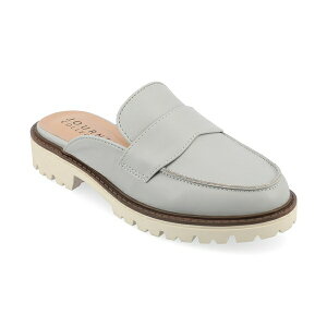 W[j[RNV fB[X T_ V[Y Women's Miycah Slip On Mule Flats Gray