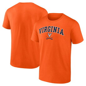ファナティクス メンズ Tシャツ トップス Virginia Cavaliers Fanatics Branded Campus TShirt Orange