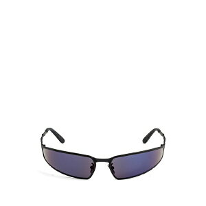 �N�{���E�� �����Y �T���O���X�E�A�C�E�F�A �A�N�Z�T���[ H34 geometric-frame sunglasses Black