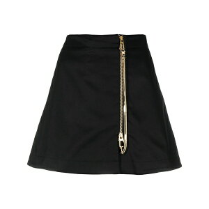 �G�[�[�b�g �t�@�N�g���[ ���f�B�[�X �X�J�[�g �{�g���X Zip mini skirt Black