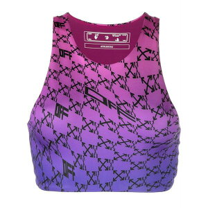 �I�t�z���C�g ���f�B�[�X �J�b�g�\�[ �g�b�v�X Two-tone gradient-effect crop top Pink