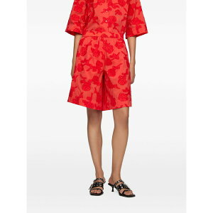 �K�j�[ ���f�B�[�X �J�W���A���p���c �{�g���X Fil-coup�� floral-pattern shorts Red